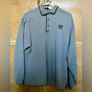 Big Ten Institute Long-Sleeve Three-Button Men’s Polo Size L